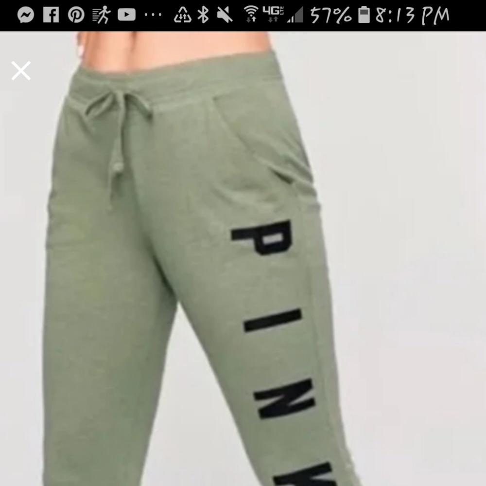 Vs Pink Skinny Joggers